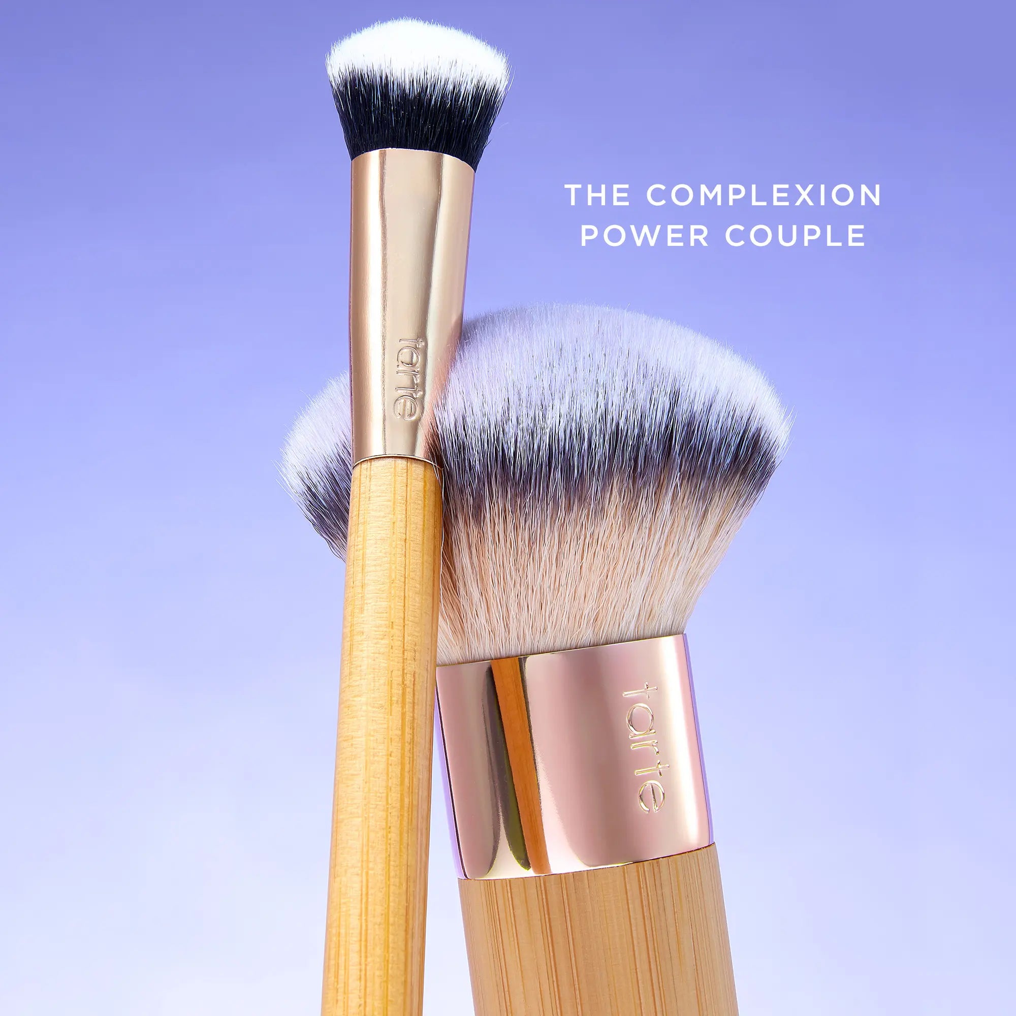 concealer paw brush - angled for seamless application