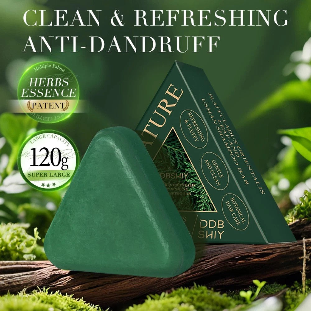 Natural Herbal Shampoo Soap – Scalp Care & Deep Oil Control
